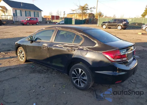 2013 Honda Civic Ex from USA, damaged, VIN 2HGFB2F82DH540787